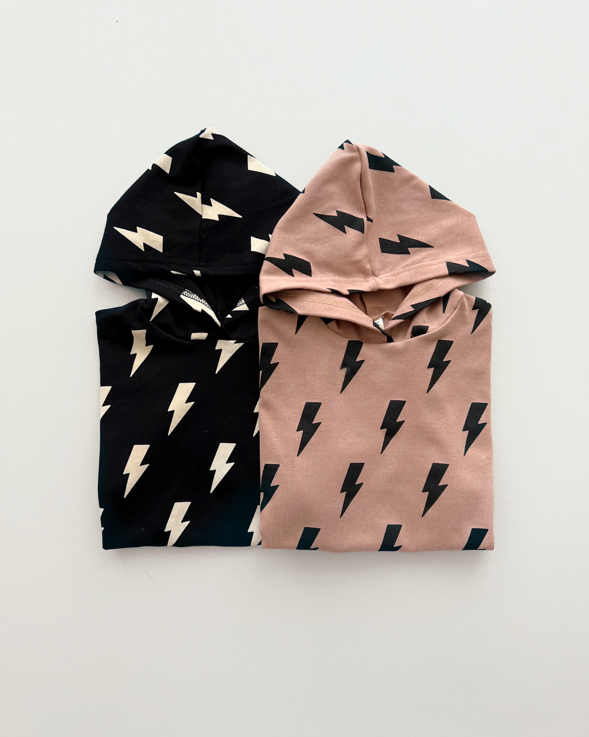 Hooded Bubble Romper | Mocha Bolts - HoneyBug
