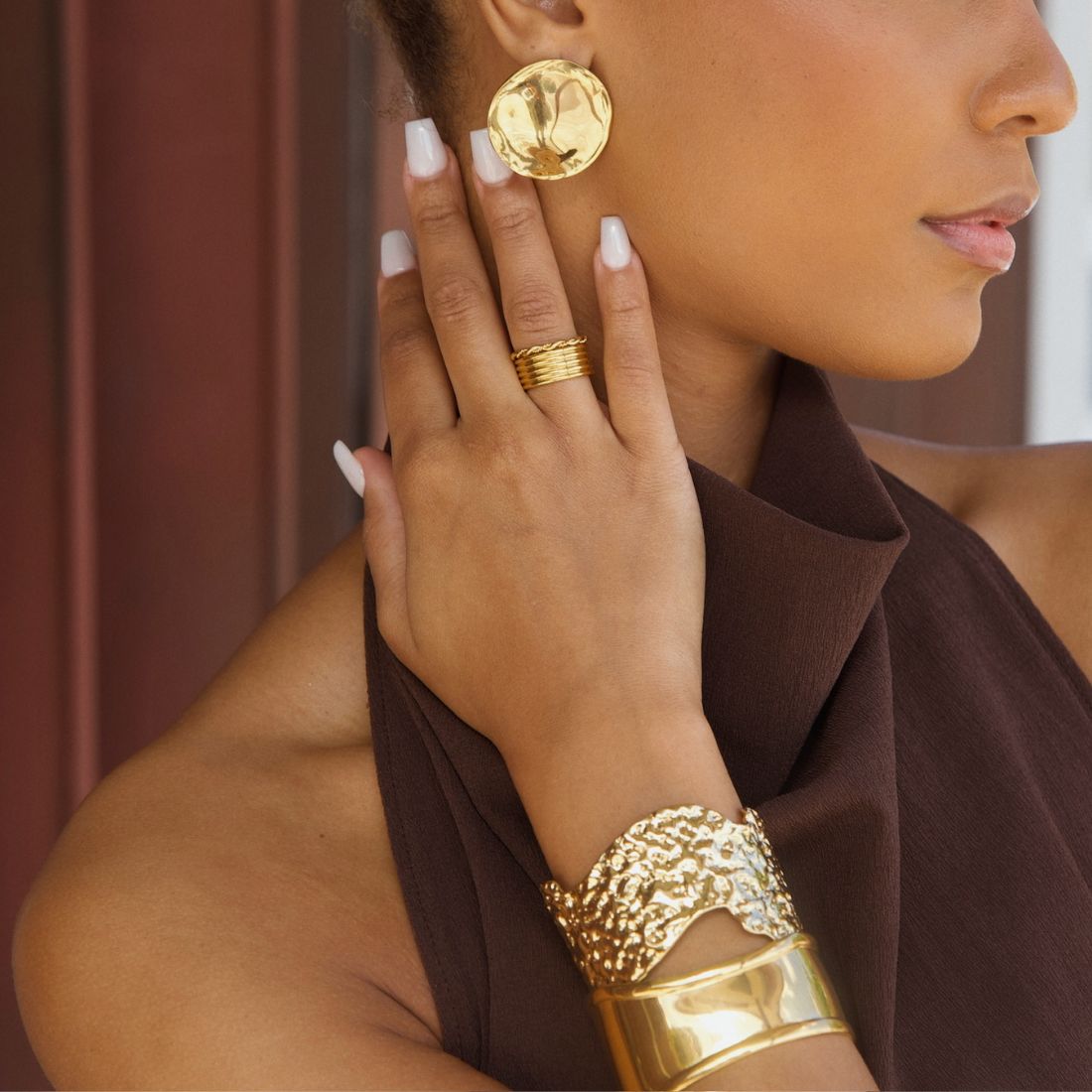 Miles Layered ring - HoneyBug