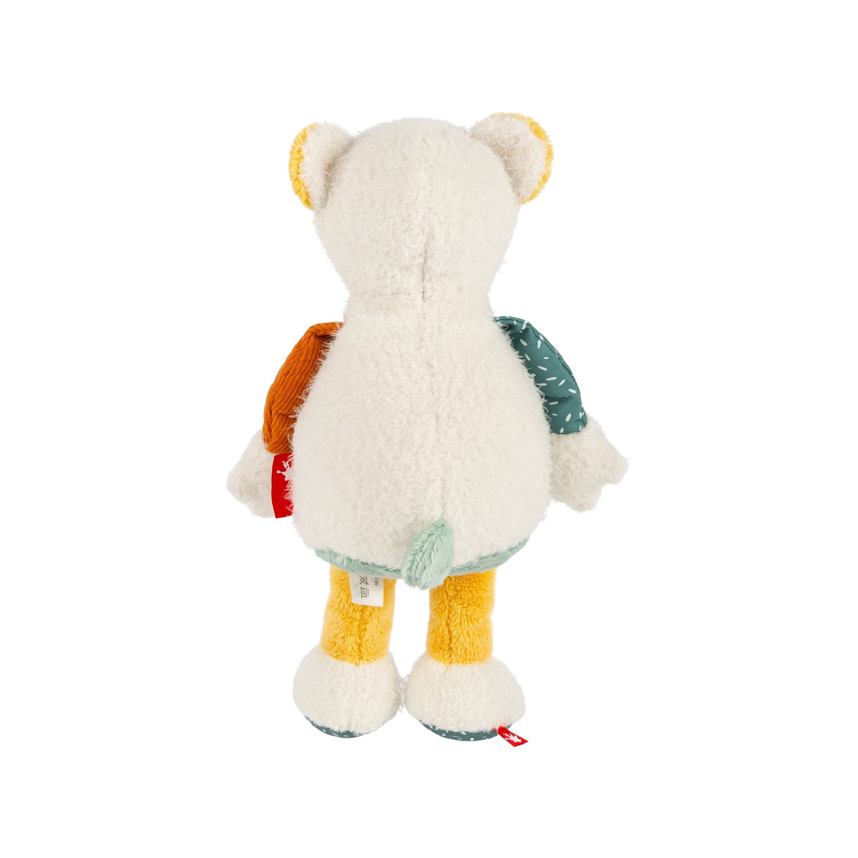 Patchwork Polar Bear Plush Toy - HoneyBug