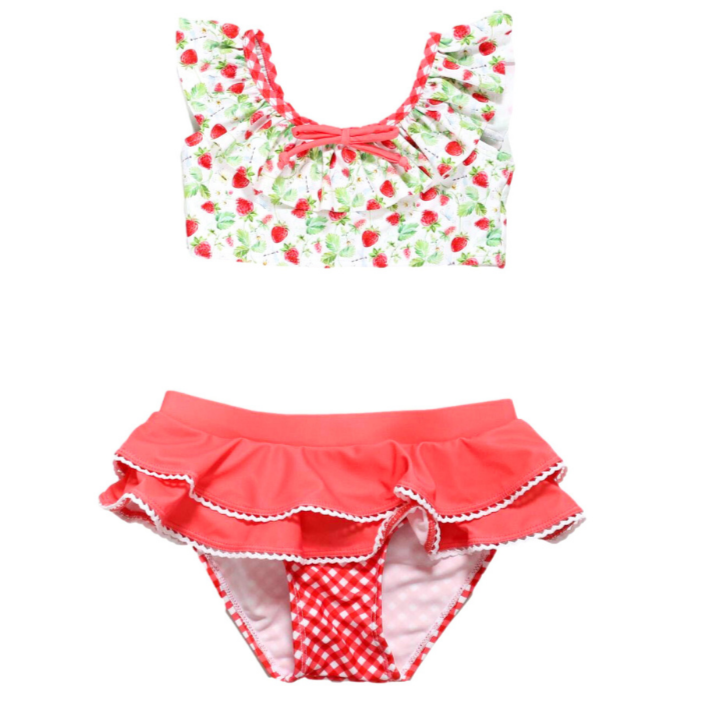 Strawberry Hill Two Piece Swimsuit - HoneyBug