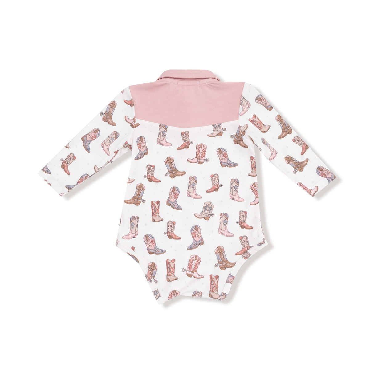 Long Sleeve Cowgirl Bodysuit - HoneyBug