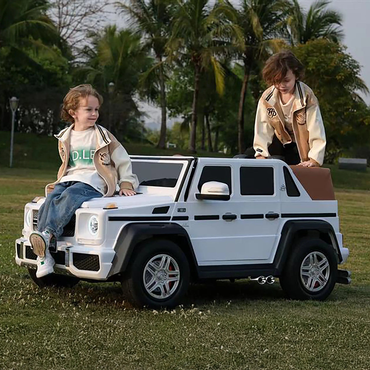 24V Mercedes Maybach G650 Brushless Motor Ride-on