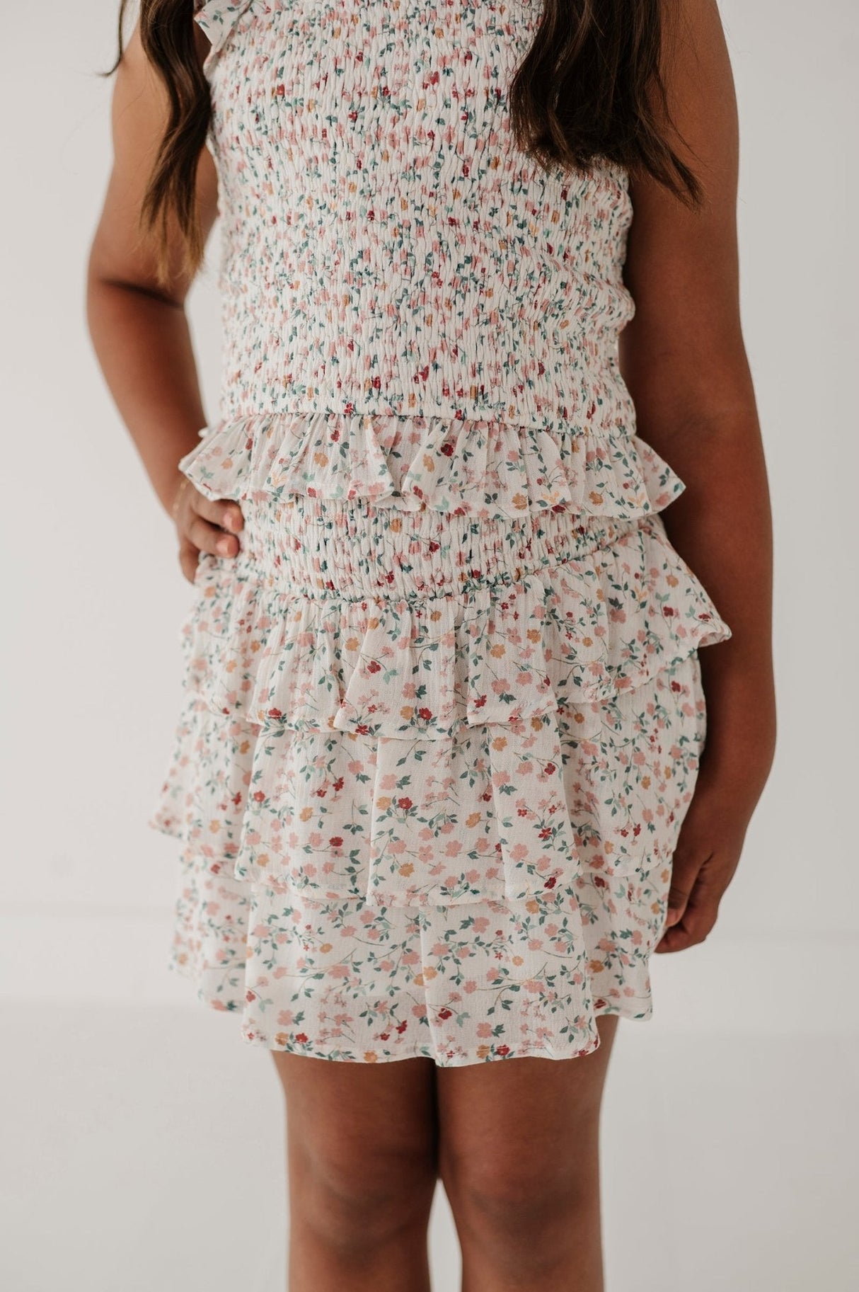 Tiered Mini Skirt