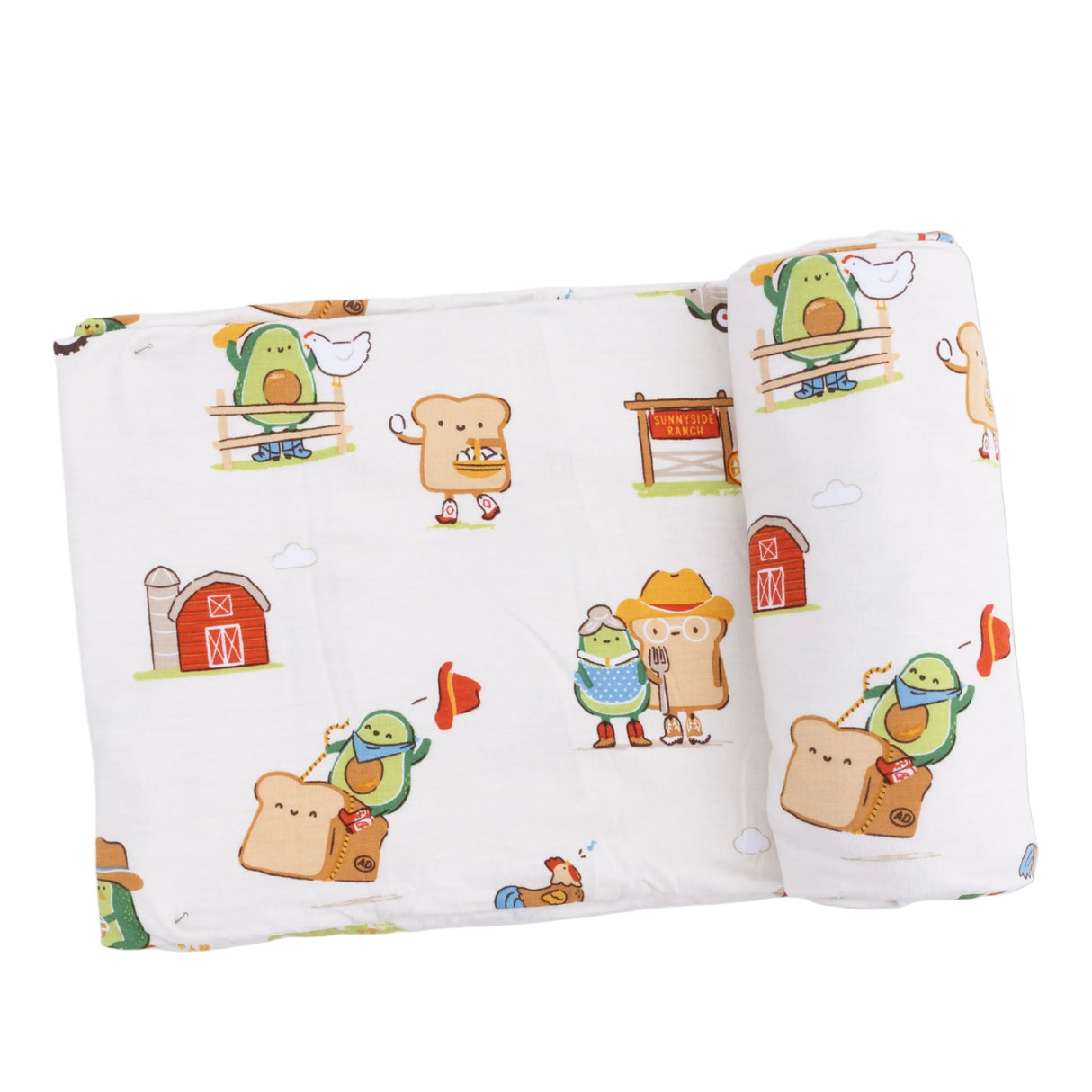 Avocado Toast - American Gothic - Swaddle Blanket
