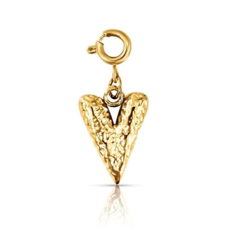 Charlotte Heart Charm - HoneyBug