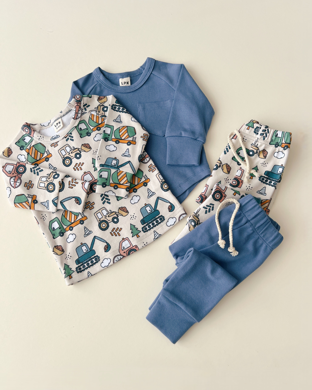Lounge Set | Ocean Blue - HoneyBug