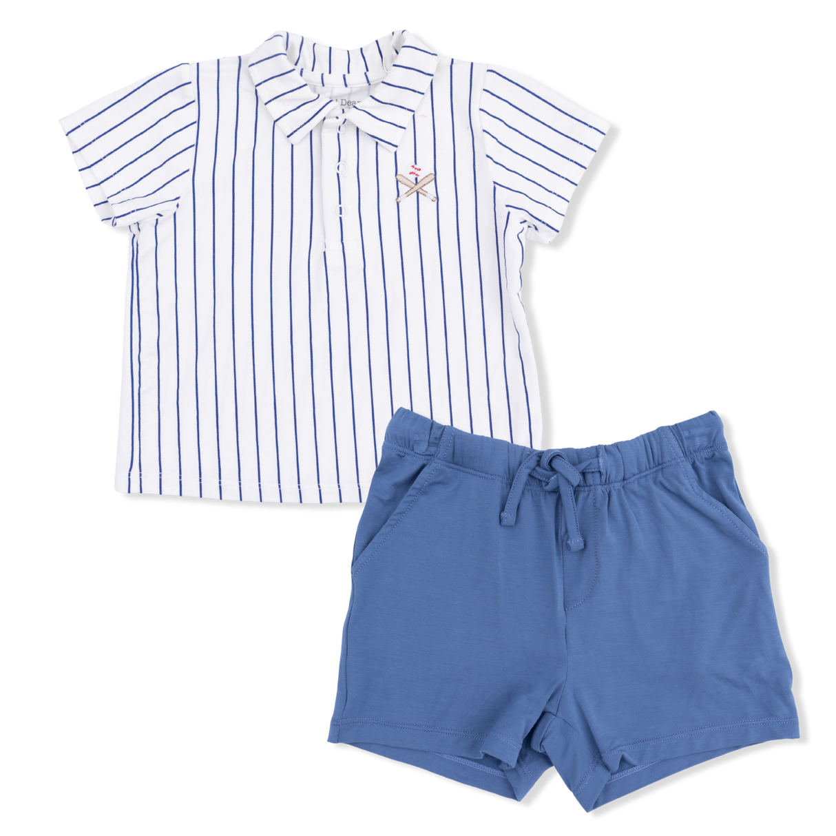 Baseball Stripe - Polo with Everyday Short