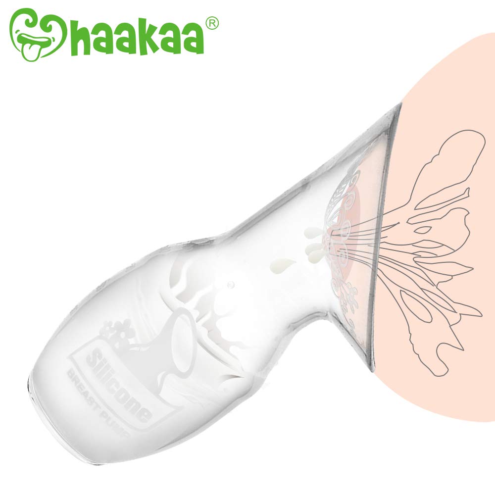 Haakaa Generation 2 Silicone Breast Pump with Suction Base 5 oz 1pk - HoneyBug