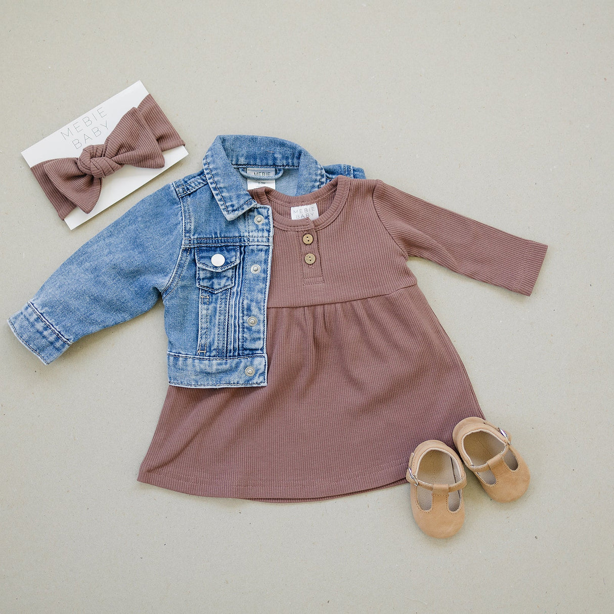 Mebie Baby Jean Jacket - HoneyBug
