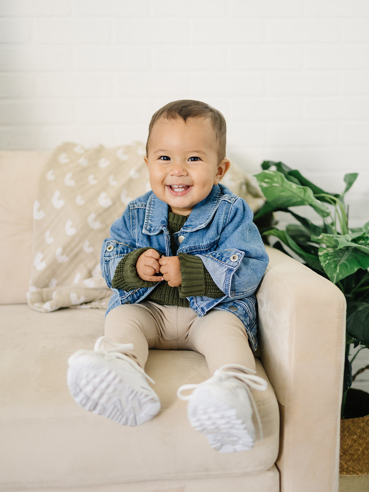 Mebie Baby Jean Jacket - HoneyBug