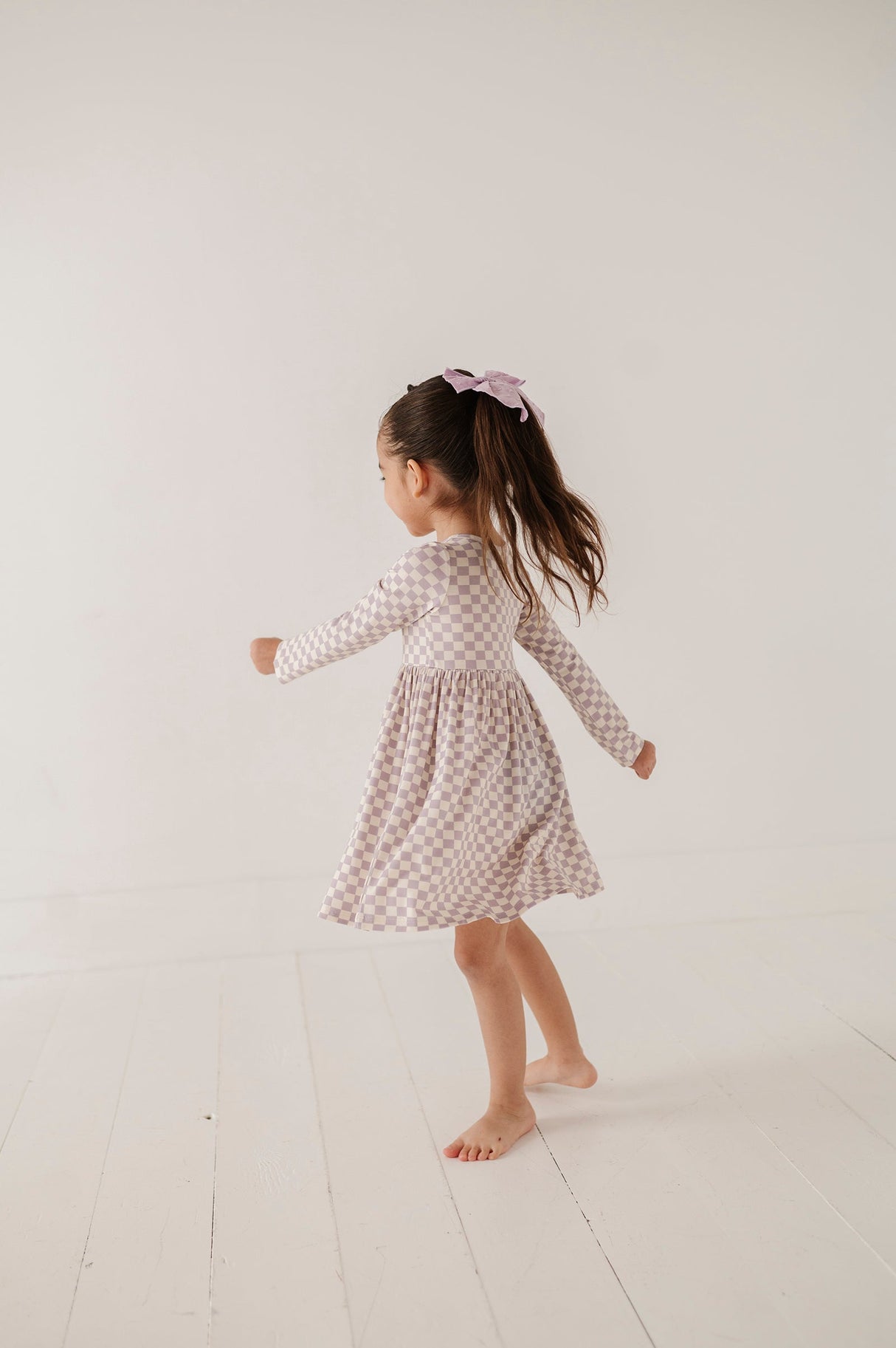 Long Sleeve Henley Dress - HoneyBug