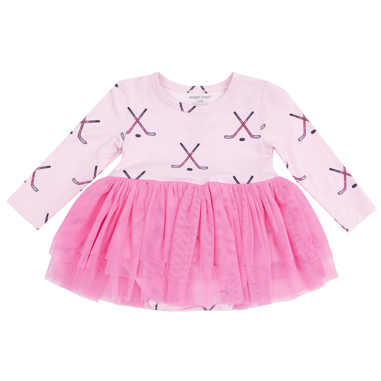 Long Sleeve Tutu Bodysuit - HoneyBug
