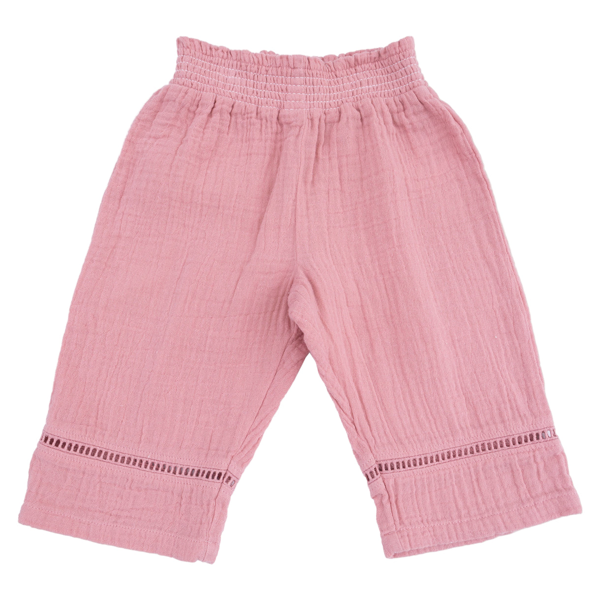 Smocked Waist Pants - HoneyBug