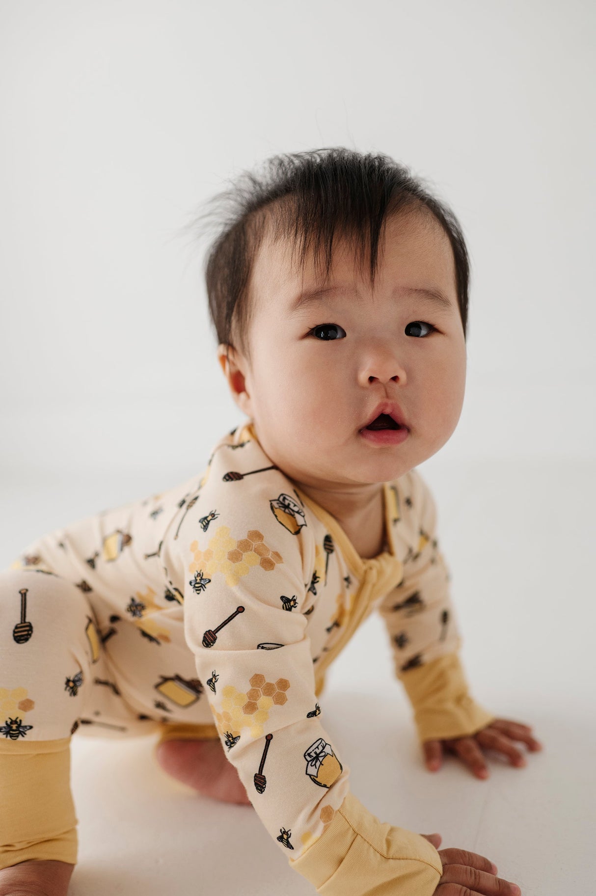 Long Sleeve Zip Romper