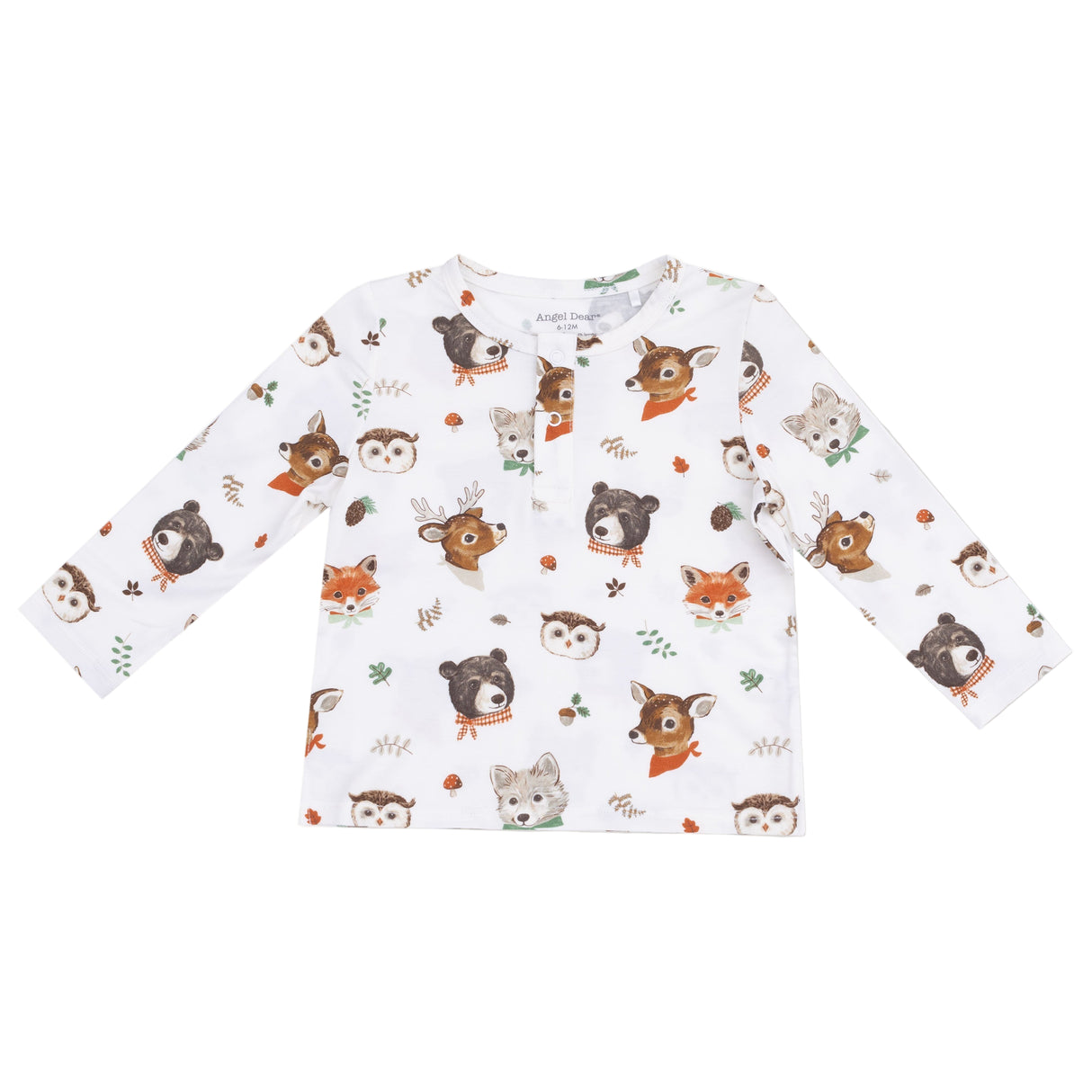 Long Sleeve Henley - HoneyBug