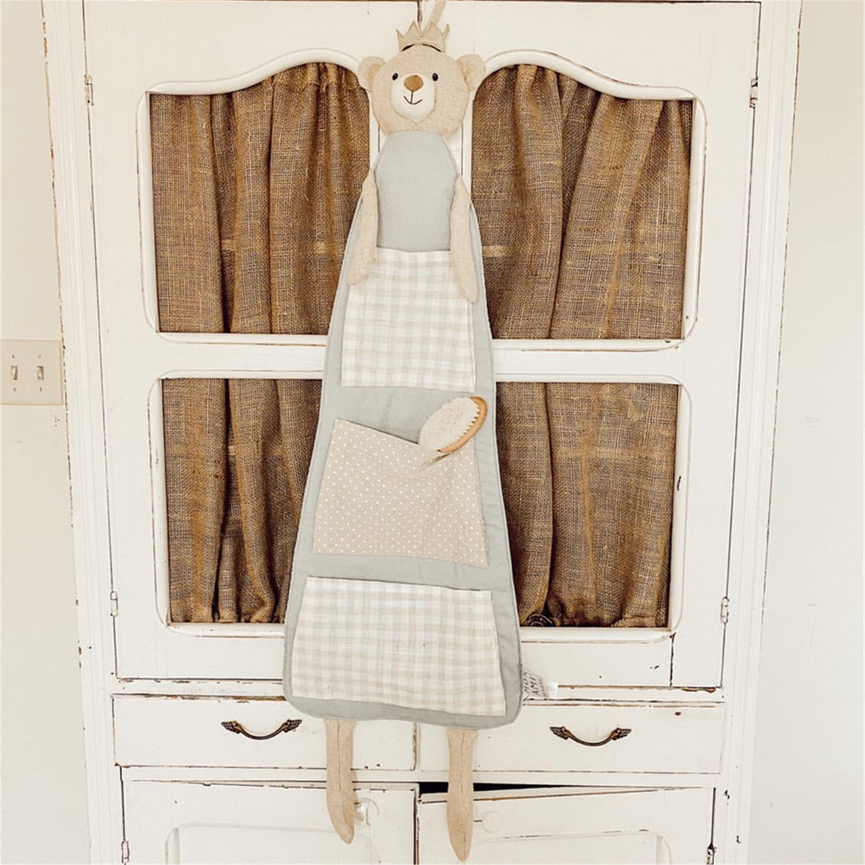 Bear Prince Fabric Hanging Organizer - HoneyBug