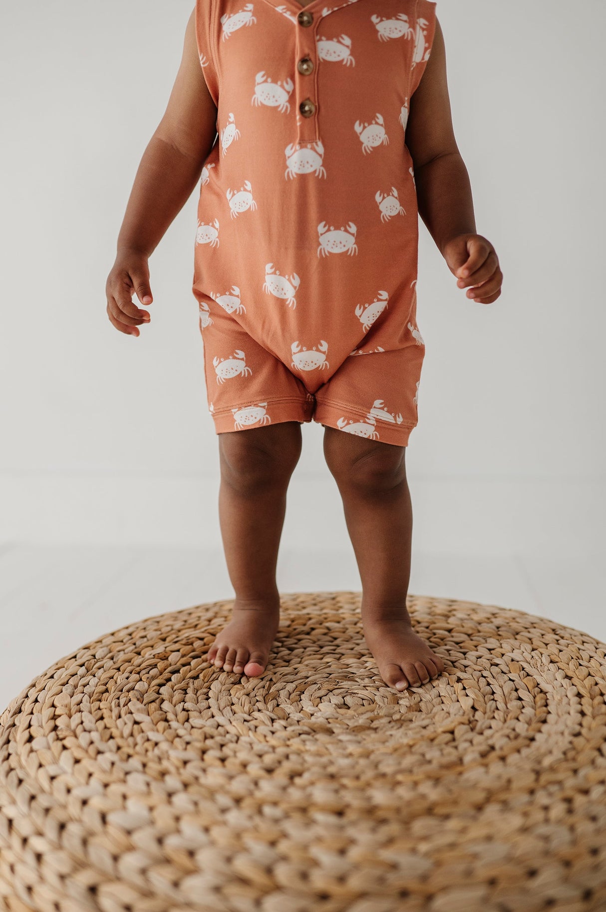 Boy's Sleeveless Romper