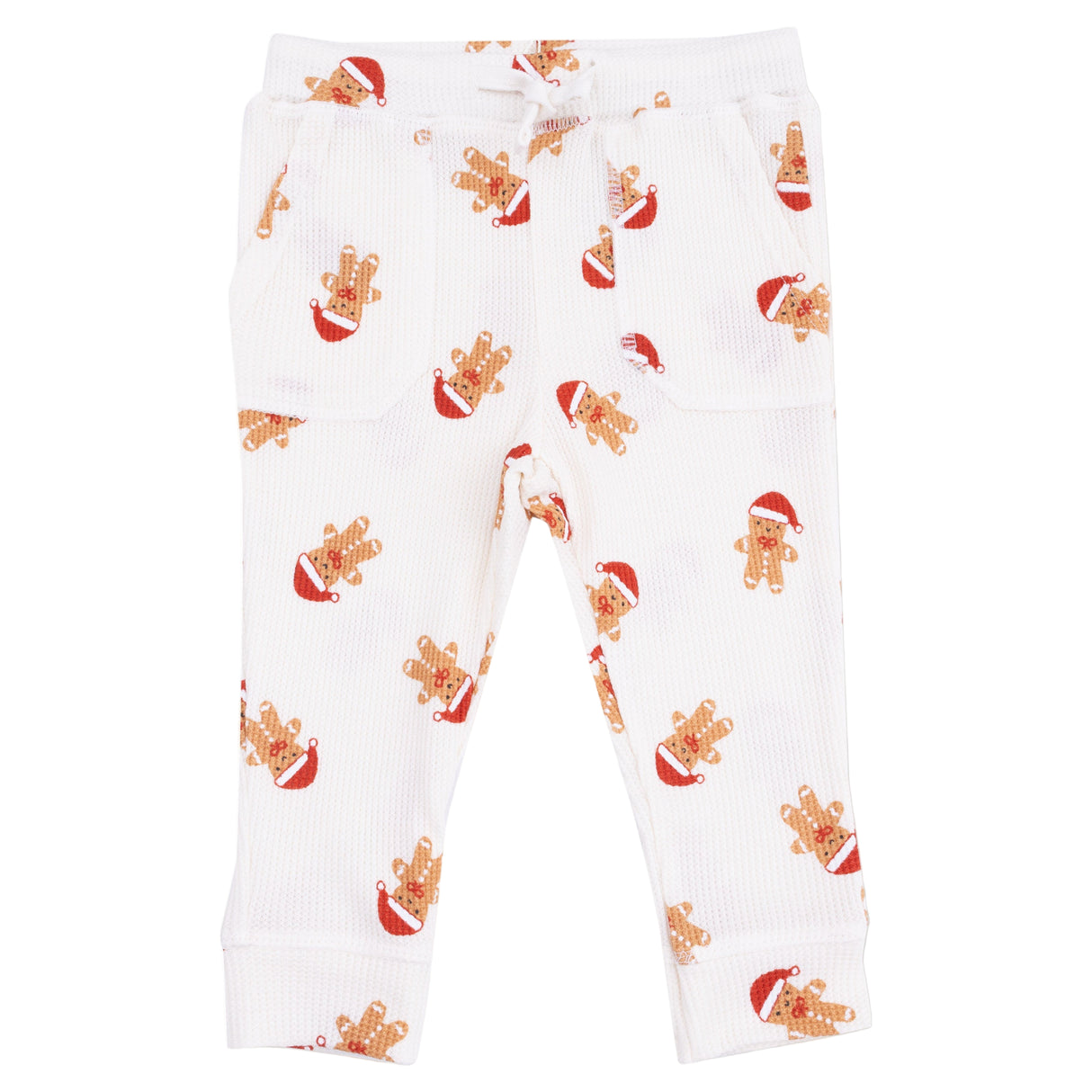 Waffle Jogger Pant - Gingerbread - HoneyBug