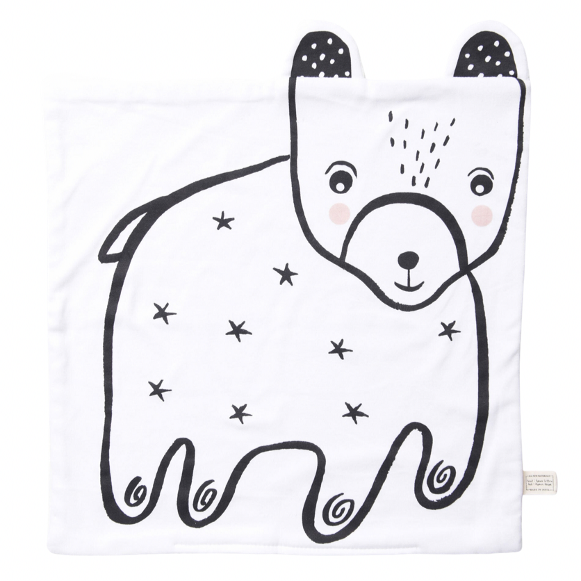 Organic Snuggle Blanket - Bear - HoneyBug