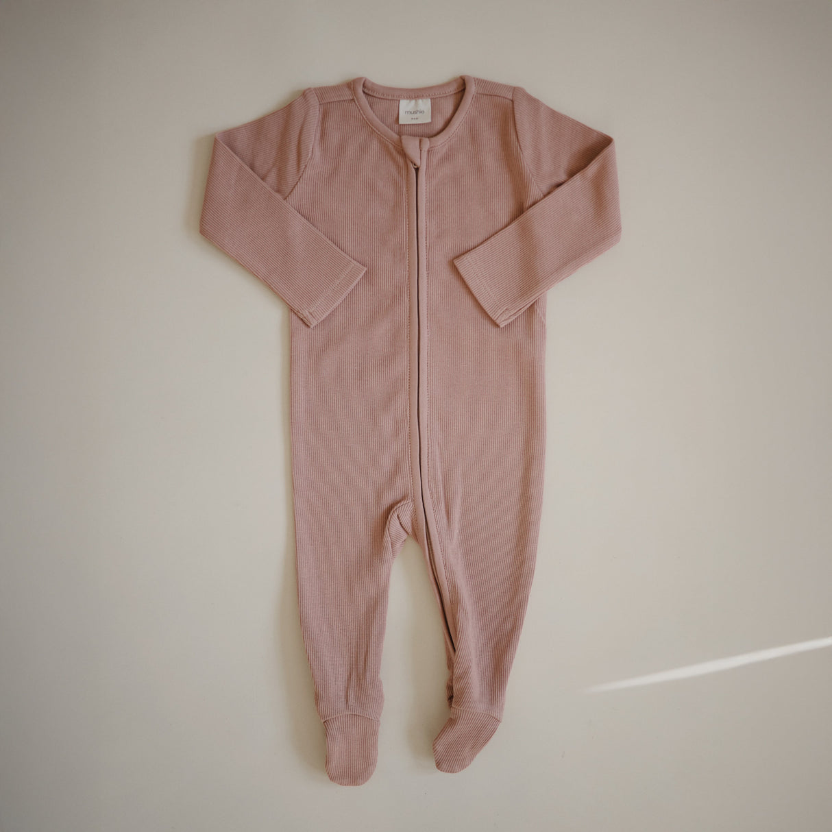 Zipper Pajama - Blush