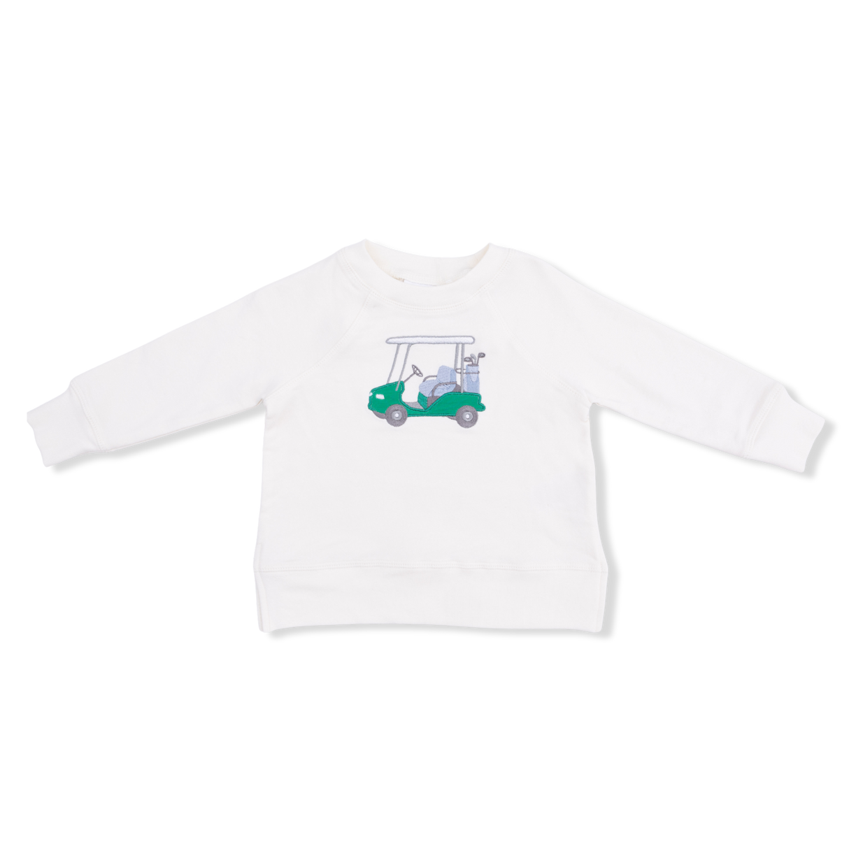 Golf Sets - Raglan Sweatshirt Golf Cart