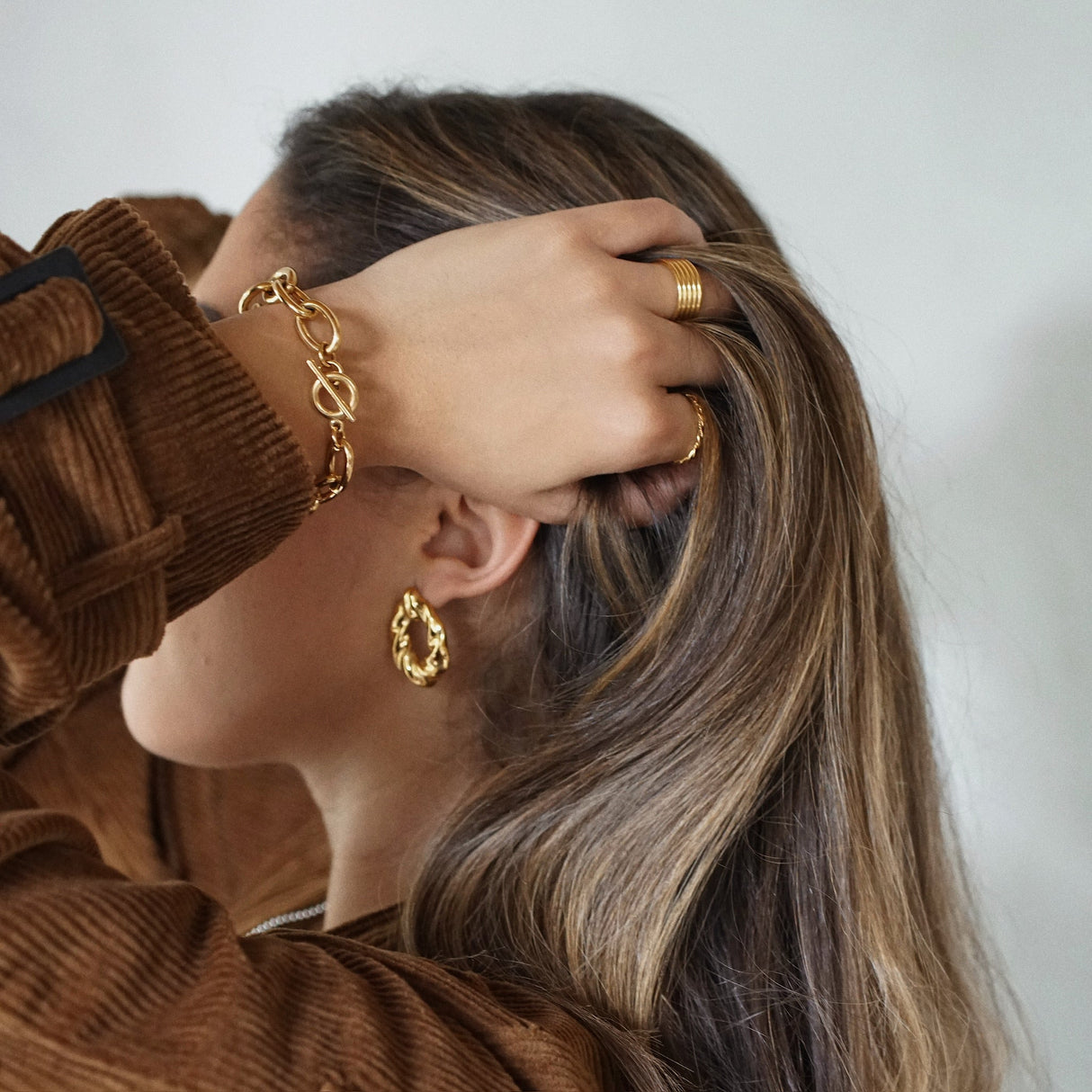 Miles Layered ring - HoneyBug