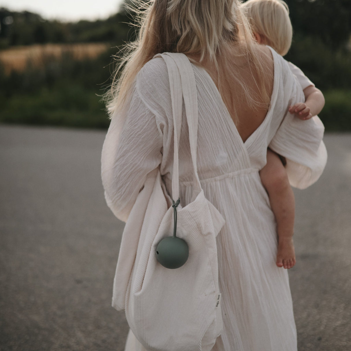 Silicone Pacifier Case - Soft Lilac - HoneyBug