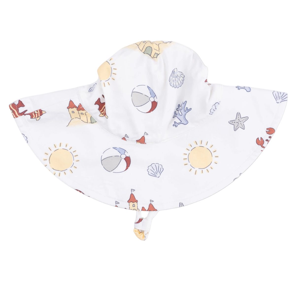 Sunny Sandcastles - Wide Brim Sun Hat