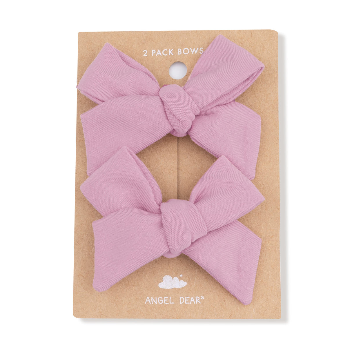 Cameo Pink - Bow Clips 2 Pack - HoneyBug