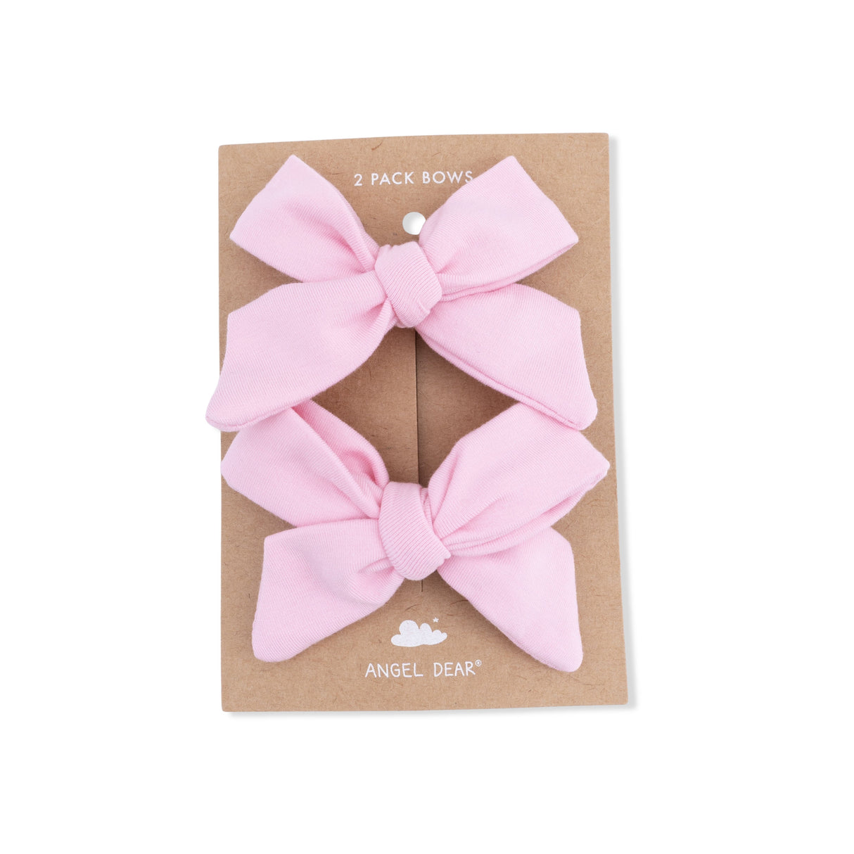 Solid Romance Rose - 2 Pack Bow Clips