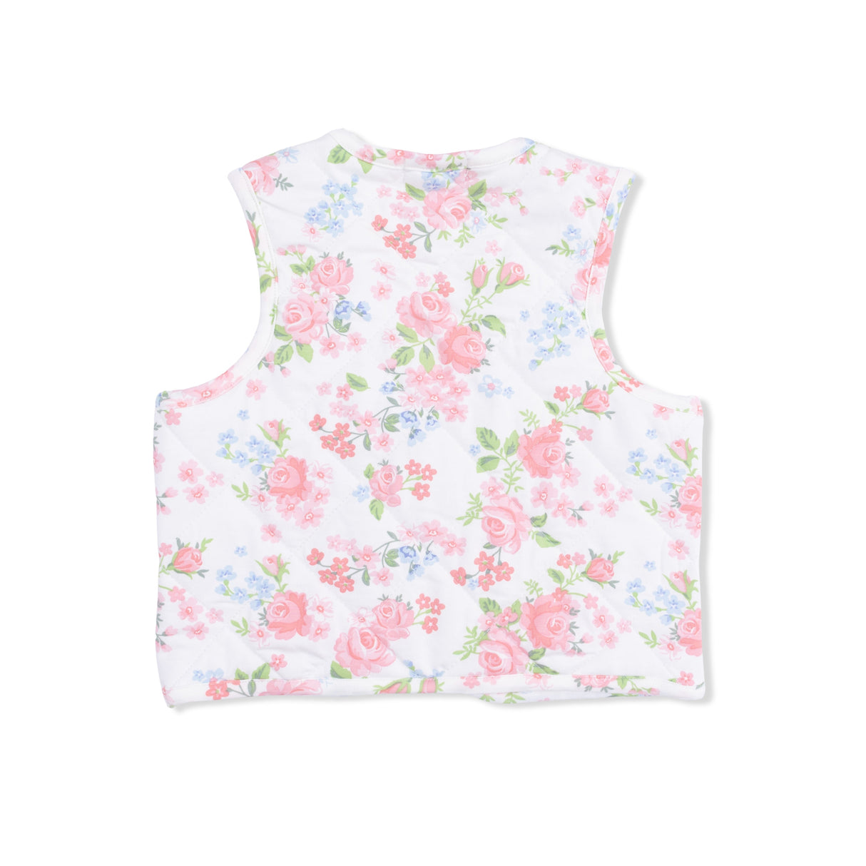 Cute Little Roses - Quilted Vest