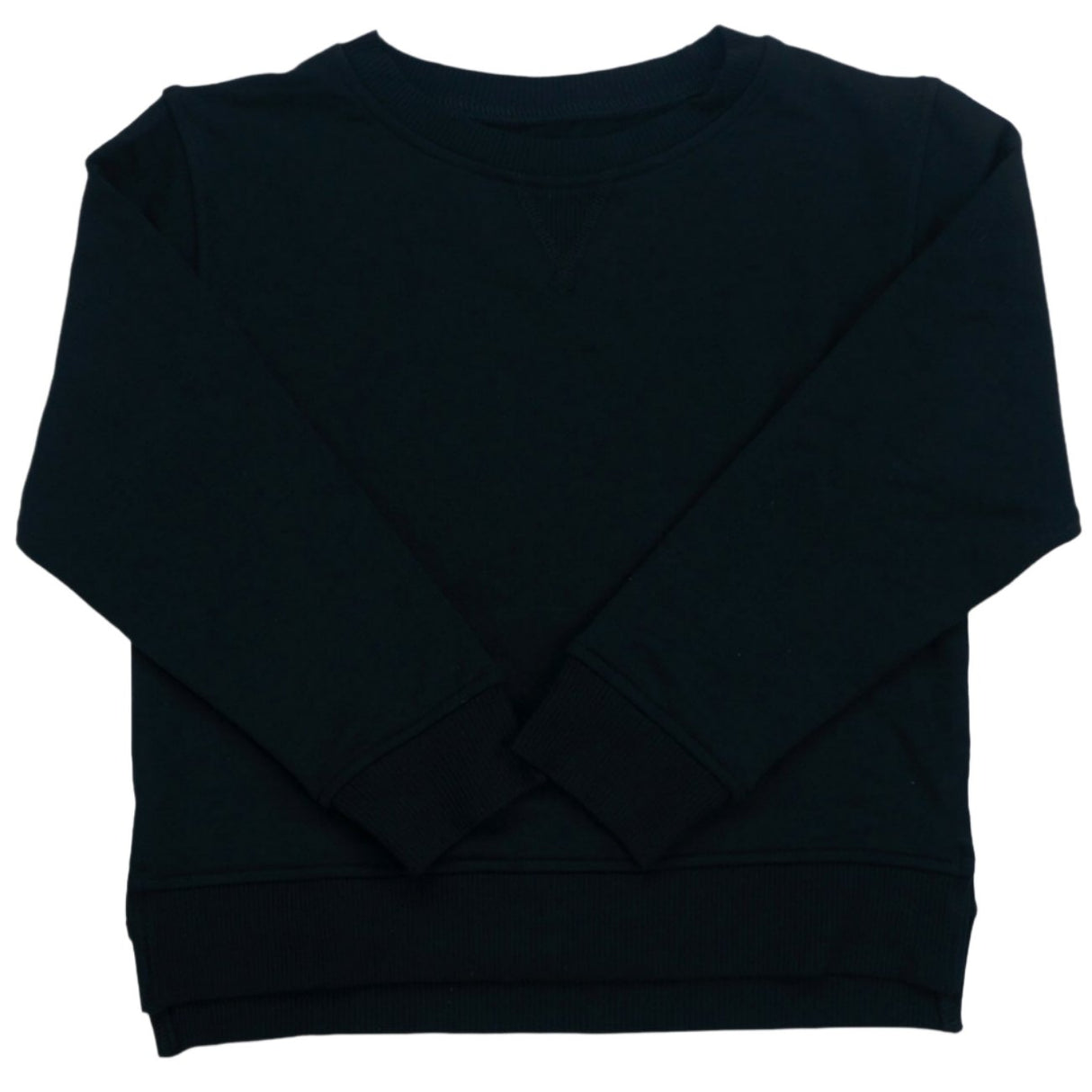 BLACK TERRY DREAM PULLOVER - HoneyBug