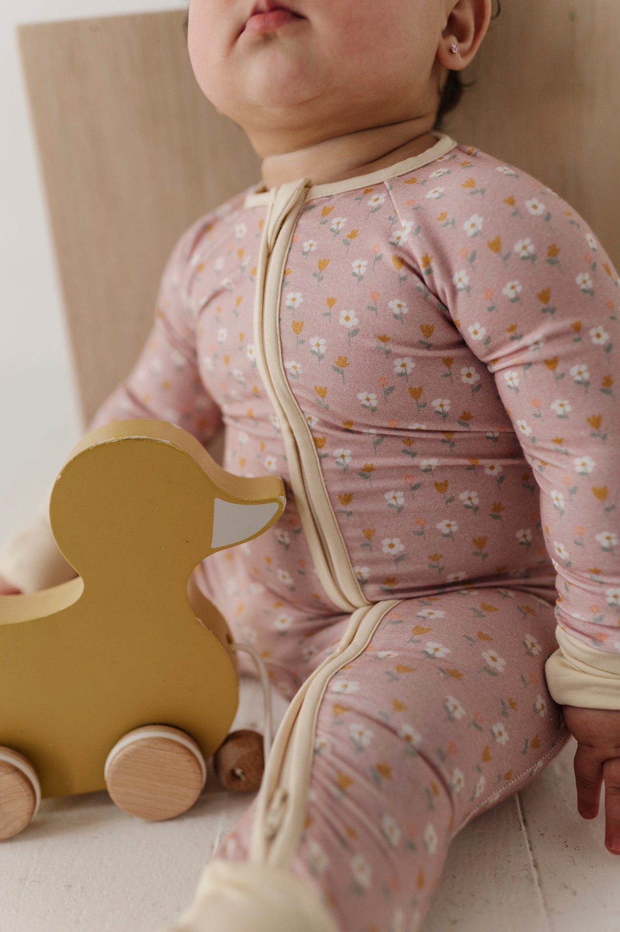 Long Sleeve Zip Romper