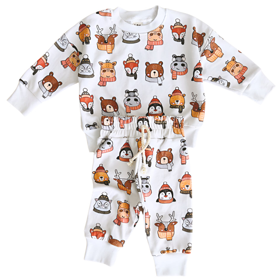 Jogger Set | Cozy Pals - HoneyBug