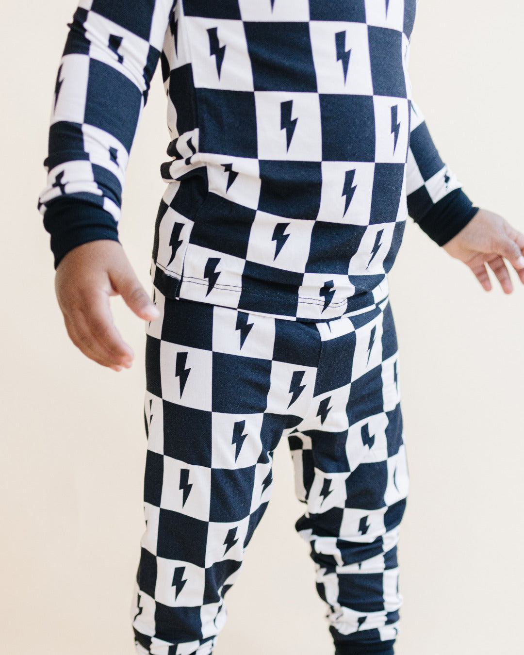 Bamboo Two Piece Set | Checks & Bolts - HoneyBug