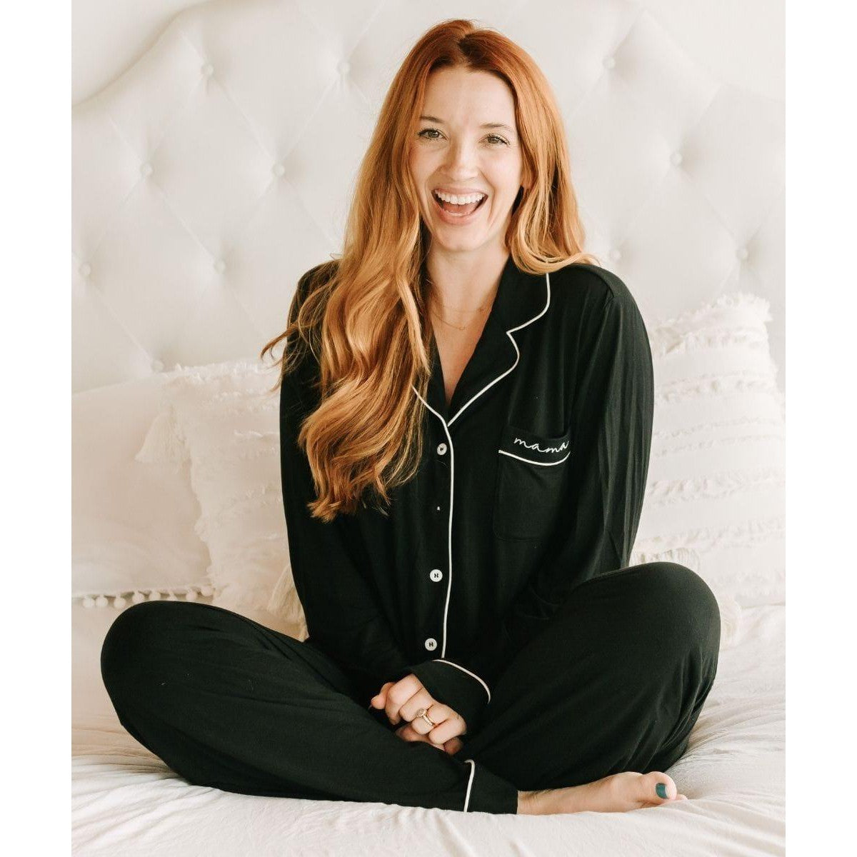 Long Mama Pajamas - HoneyBug