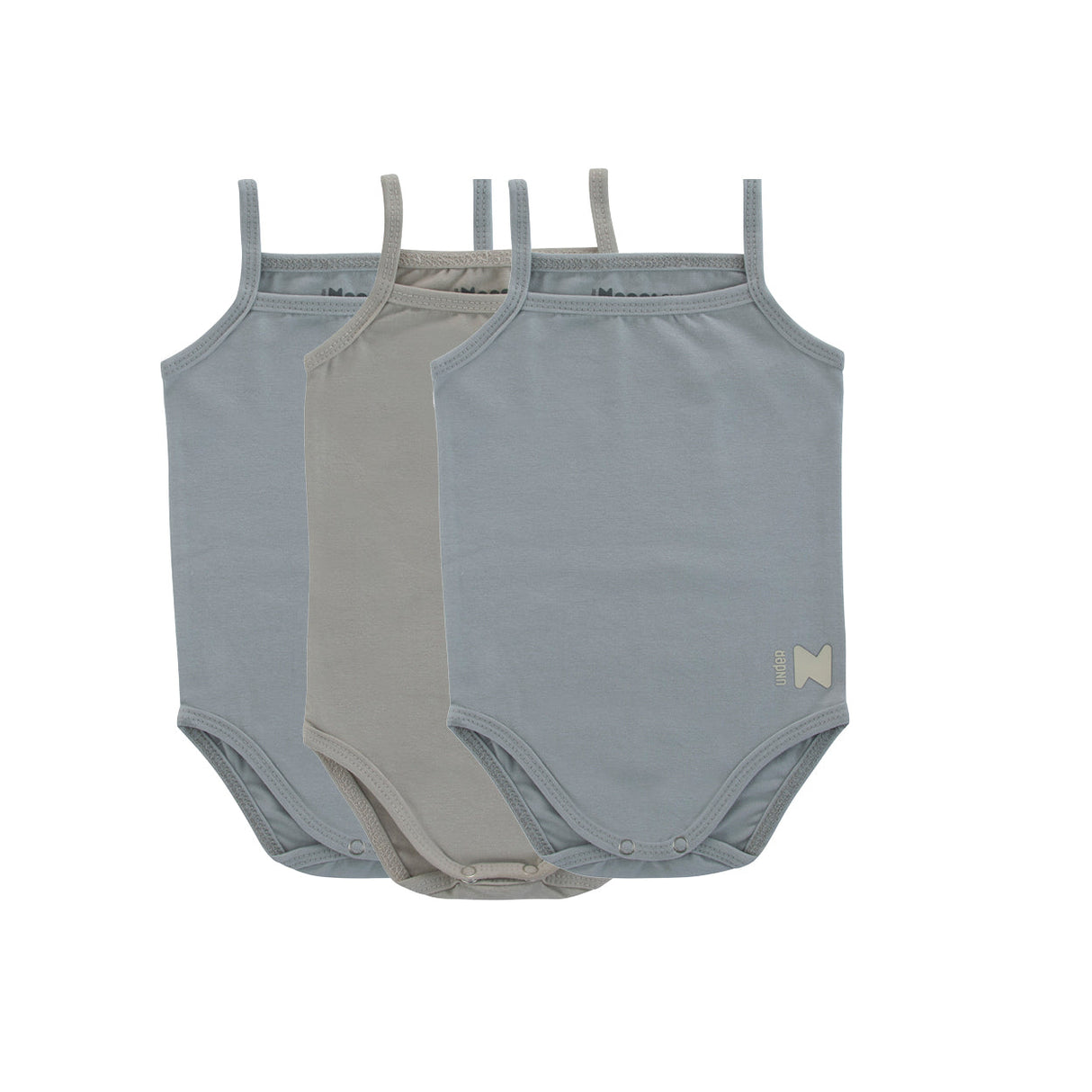 Basic Blue + Taupe (Three Pack) - HoneyBug