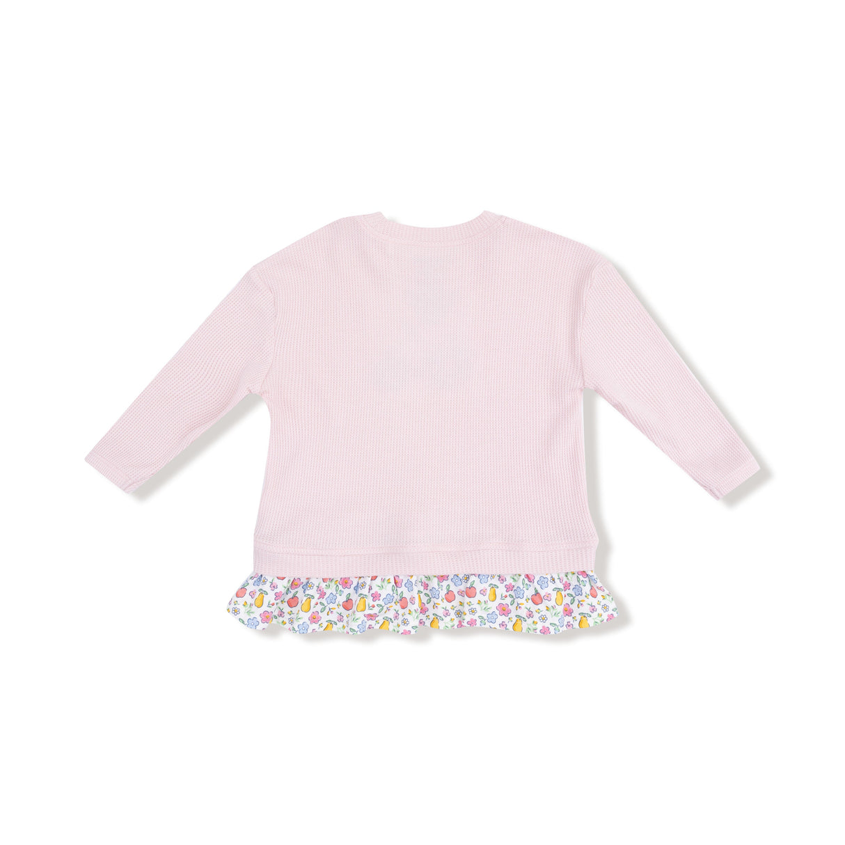 Ruffle Top with Bamboo Legging - Fall Fruit Floral - HoneyBug