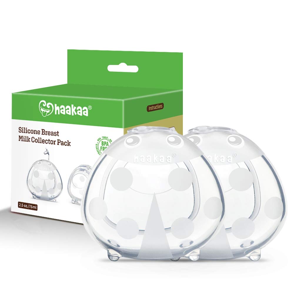 Haakaa Ladybug Silicone Milk Collector 2.5 oz/75 ml - HoneyBug