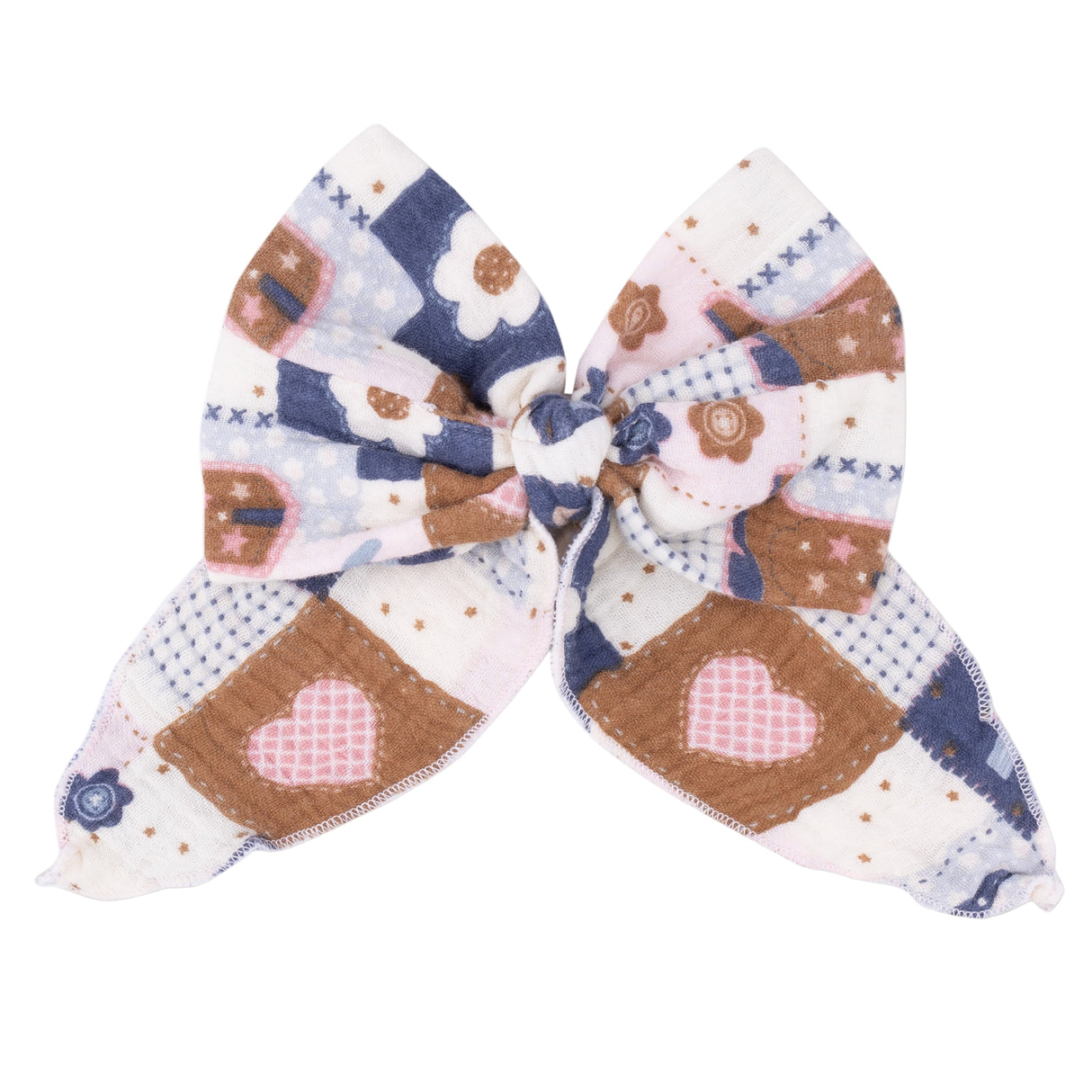 Bow with Tails Clip In - HoneyBug