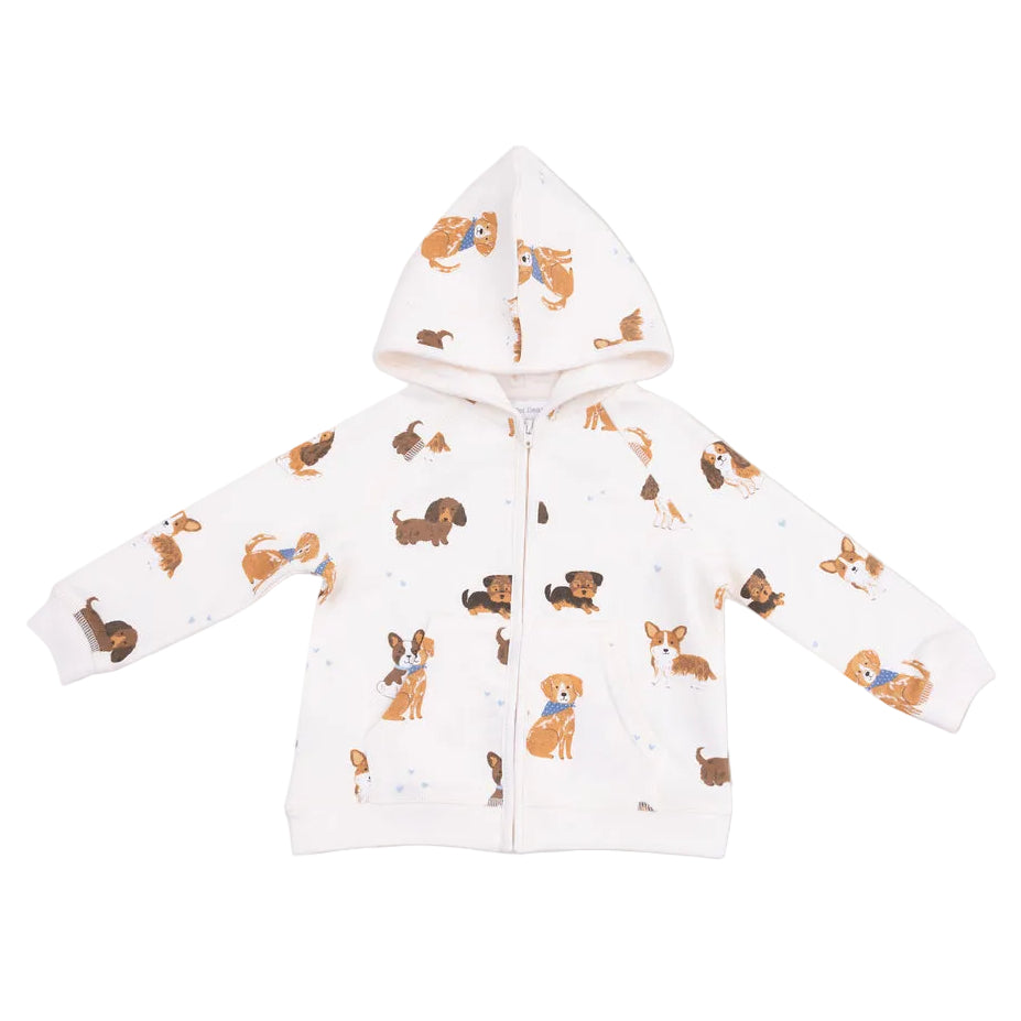 Zip Hoodie - Best Friend Dogs - Uni