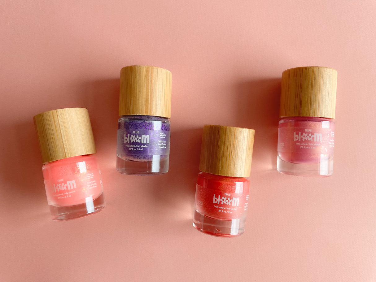 Water Based Nail Polish - Set of 4 - HoneyBug