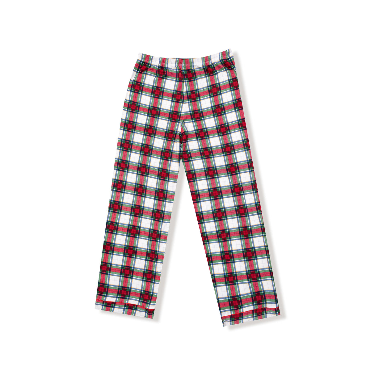Holiday Plaid - Adult Pant with Pockets and Piping - HoneyBug