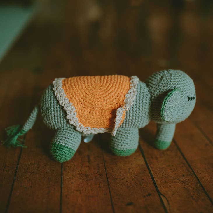 Organic Safari Toy - Elephant - HoneyBug