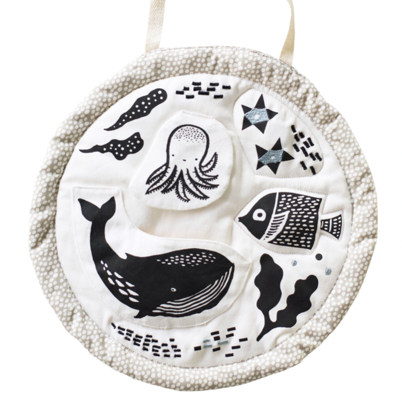 Organic Activity Pad - Ocean - HoneyBug