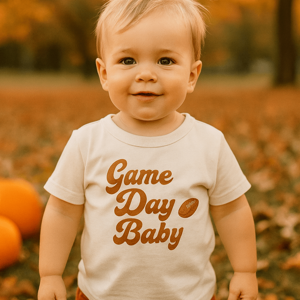 graphic bodysuit | Game Day Baby - HoneyBug