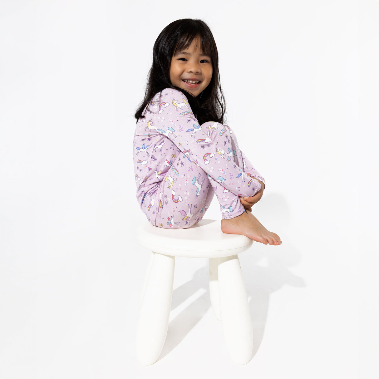 Enchanted Unicorn Bamboo Kids Pajamas - HoneyBug