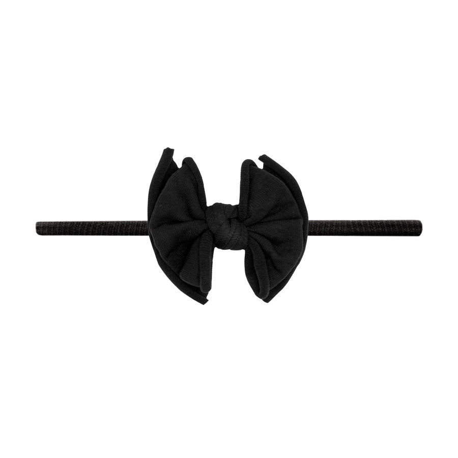 Baby Bloom Bows: Black - HoneyBug