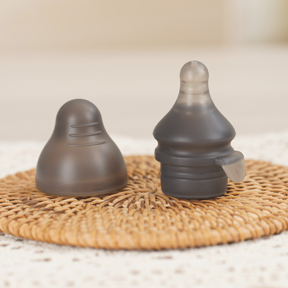 Haakaa Silicone Squeeze & Feed Attachment Set - HoneyBug