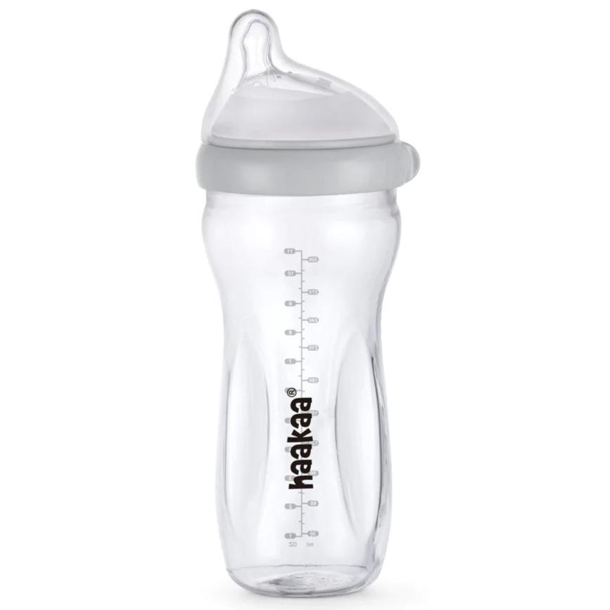 Haakaa Generation 3 Glass Baby Bottle 10 oz/300 ml, 1 PK - HoneyBug